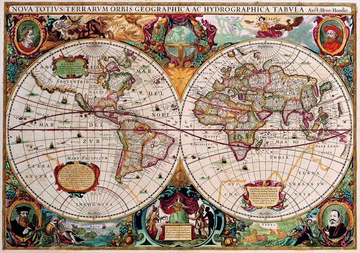 Stare Mapy Świata - Old Maps Of The World - Stare Mapy Świata - Old Maps Of The World 18.jpg
