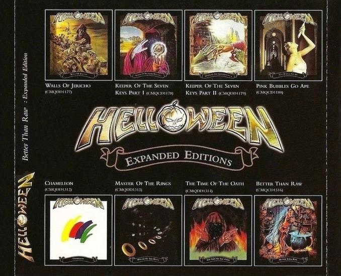 Helloween - 1998 Better Than Raw 2006, Expande... - Helloween - 1998 Better Than Raw 2...on Castle Music - CMQCD1316 Inlay.jpg