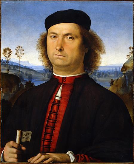 Galleria degli Uffizi. 2 - Perugino - Portrait of Francesco delle Opere.jpg