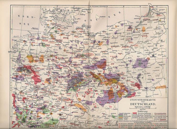 Mapy Polski - STARE - 1909-przemysł niemcy i ziemie polskie.jpg