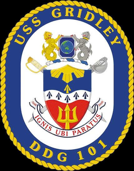 godła okrętów - USS DDG-101 Gridley.png