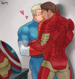 Manga i przyjaciele ani mat - Marvel Captain America  Iron Man 263.jpg